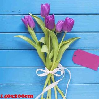 Vải phông nền hoa lá FO8061