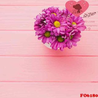 Vải phông nền hoa lá FO6180