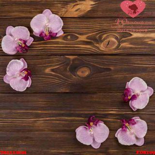 Vải phông nền hoa lá FO8109