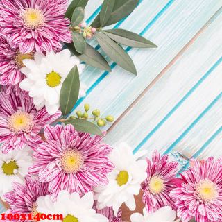 Vải phông nền hoa lá Fo14489