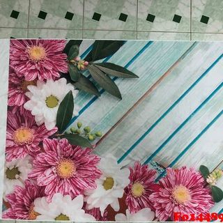 Vải phông nền hoa lá Fo14489