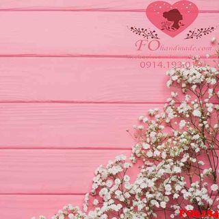 Vải phông nền hoa lá FO6184