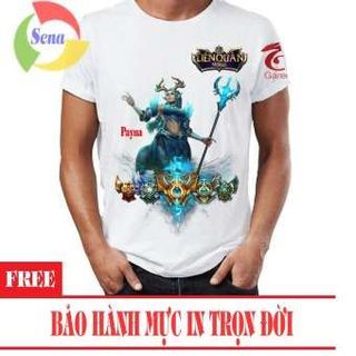 Áo Thun Liên Quân Mobile 3D Payna Trắng