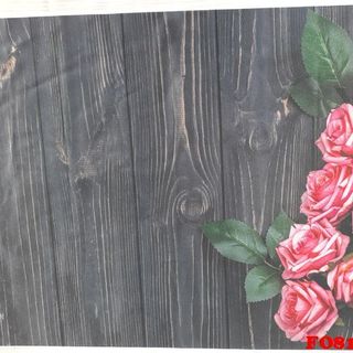 Vải phông nền hoa lá FO8113