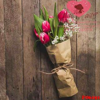 Vải phông nền hoa lá FO6191