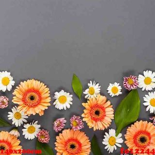 Vải phông nền hoa lá fo12244