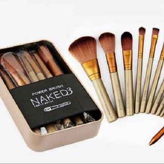 BỘ CỌ TRANG ĐIỂM NAKED3 12 CÂY