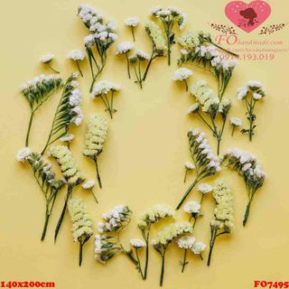 Vải phông nền hoa lá FO7495