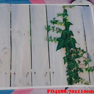 Vải phông nền hoa lá FO4288