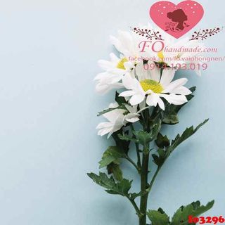 Vải phông nền hoa lá fo3296