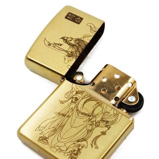Zippo đồng quan công ruột vàng