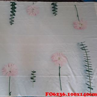 Vải phông nền hoa lá FO6236