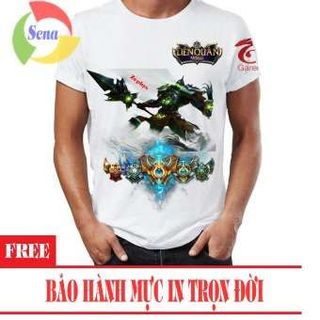 Áo Thun Liên Quân Mobile Zephys Skin Oán Linh Trắng