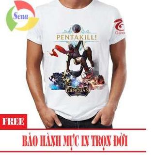 Áo Thun Liên Quân Mobile 3D Murad Trắng
