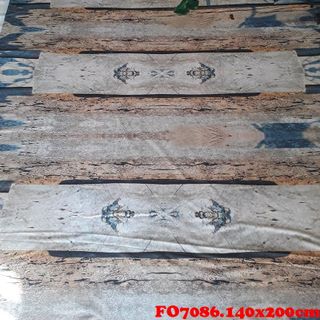 Vải phông nền hoa lá FO7086