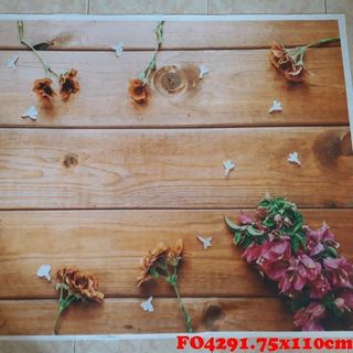 Vải phông nền hoa lá FO4291