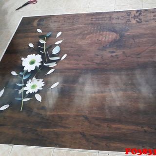 Vải phông nền hoa lá FO3833