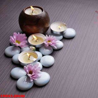 Vải phông nền hoa lá Fo11703