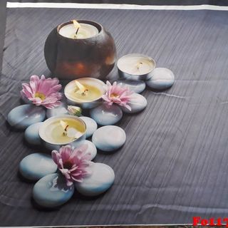 Vải phông nền hoa lá Fo11703