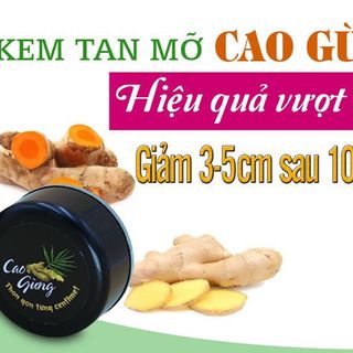Cao gừng tan mỡ Cát Tường - Siêu hot hit