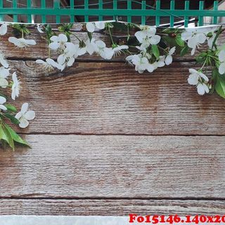 Vải phông nền hoa lá Fo15146