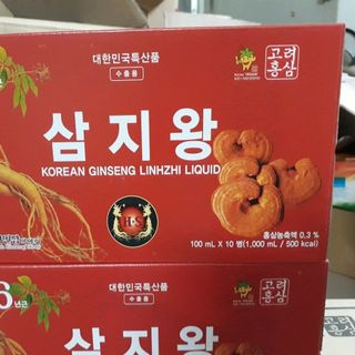 Nước hồng sâm linh chi KGS loại chai