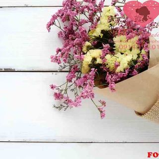 Vải phông nền hoa lá FO7087