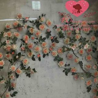 Vải phông nền hoa lá FO6434