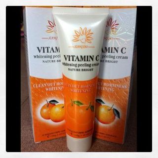 Tẩy da chết vitamin C