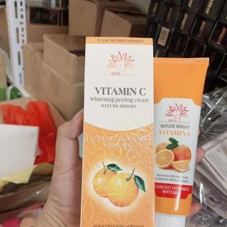 Tẩy da chết vitamin C