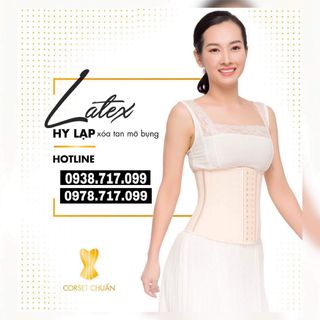 Nịt bụng Latex siêu giảm mỡ bụng 25 xương thép - Nhâp Khẩu Hi Lạp