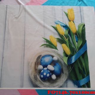 Vải phông nền hoa lá FO7146