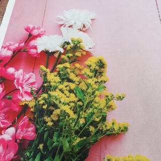 Vải phông nền hoa lá FO7974