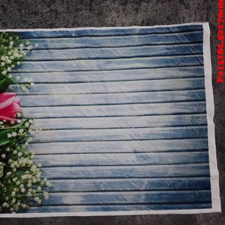 Vải phông nền hoa lá Fo15182