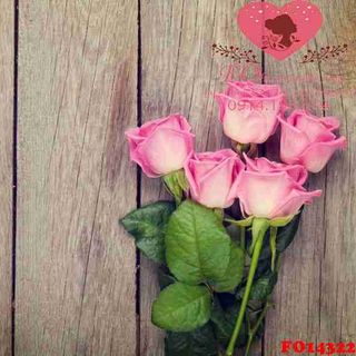 Vải phông nền hoa lá FO14322