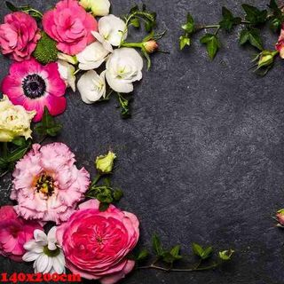 Vải phông nền hoa lá Fo11773