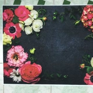 Vải phông nền hoa lá Fo11773