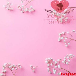 Vải phông nền hoa lá Fo15262