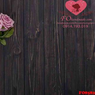 Vải phông nền hoa lá FO8582