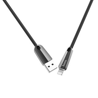 Hoco - Dây Cáp Sạc Nhanh Tự Ngắt U35 Cổng Lightning Có Đèn Led - 120cm