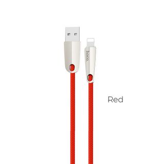 Hoco - Dây Cáp Sạc Nhanh Tự Ngắt U35 Cổng Lightning Có Đèn Led - 120cm