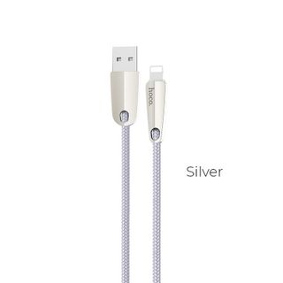 Hoco - Dây Cáp Sạc Nhanh Tự Ngắt U35 Cổng Lightning Có Đèn Led - 120cm