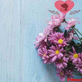 Vải phông nền hoa lá FO8057