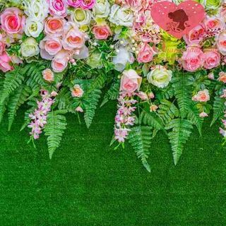 Vải phông nền hoa lá FO6138