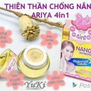 Kem Trắng Da Chống Nắng Che Khuyết Điểm Nangfa Sunscreen Ariya SPF 50 Thái Lan