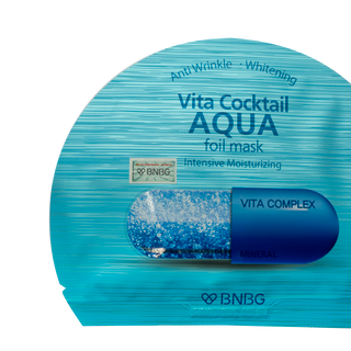 Mặt Nạ BNBG Dưỡng Ẩm Cho Mọi Loại Da Vita Cocktail Aqua Foil Mask