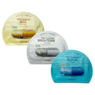 Mặt Nạ BNBG Dưỡng Ẩm Cho Mọi Loại Da Vita Cocktail Aqua Foil Mask