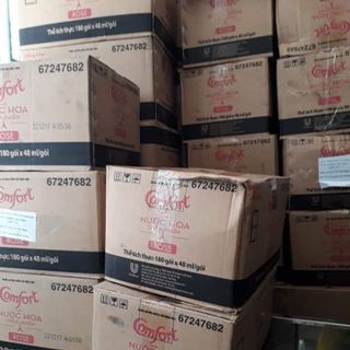 Nước xả comfort nước hoa thiên nhiên hương hoa hồng gói 48ml