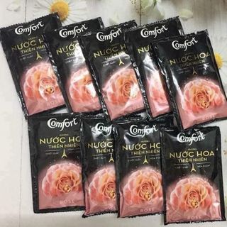 Nước xả comfort nước hoa thiên nhiên hương hoa hồng gói 48ml
