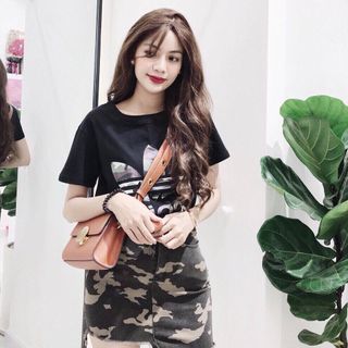 HOT SET VÁY CAMO VÀ ÁO DÀNH CHO NGÀY 8-3- HOME